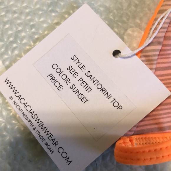 Nwt. Acacia santorini top in sunset. Size xs. - Picture 4 of 4